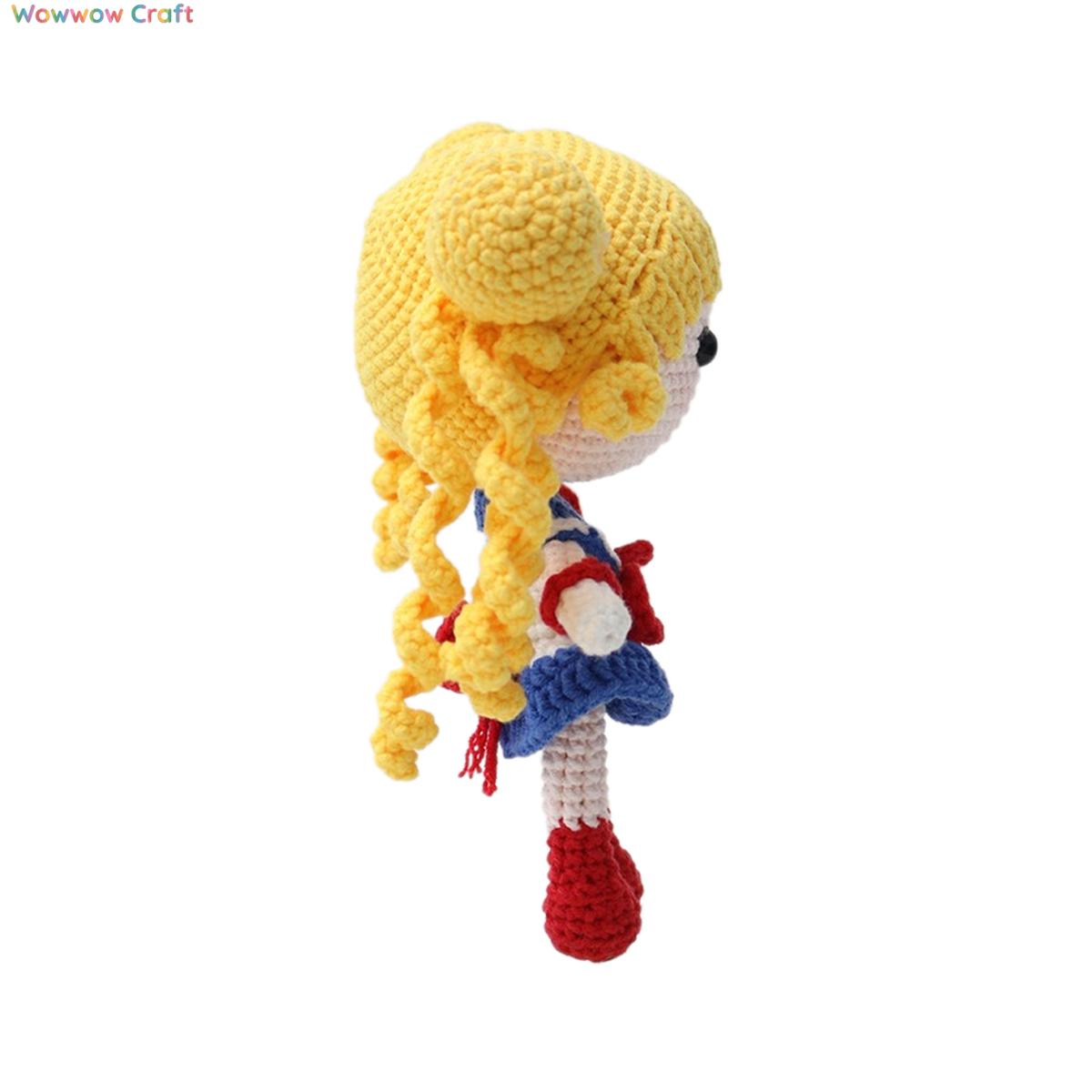 Handmade Crochet beautiful girl doll - Crochet keychain,handmade crochet bags, custom amigurumi dolls, woven tote bags, eco-friendly gifts, unique crochet toys, organic yarn crafts, personalized crochet, handmade plushies, boho crochet accessories, sustainable handmade gifts
